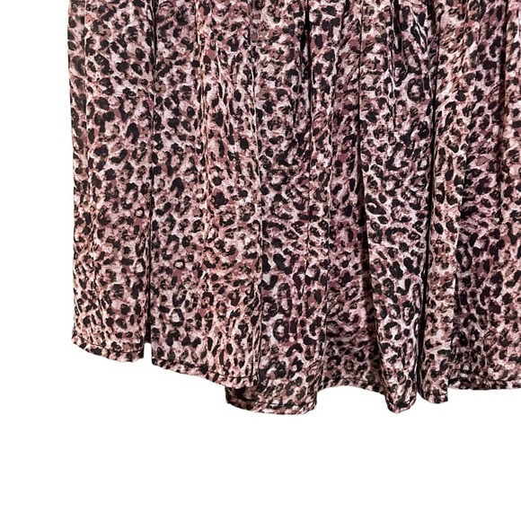 ee:some cheetah Print Mini Skirt skort size medium - Picture 3 of 8
